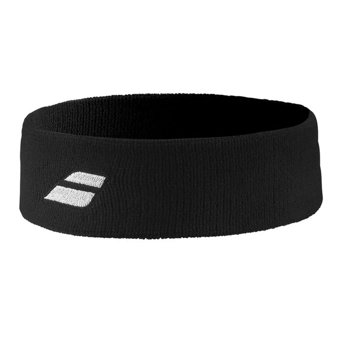 Babolat Logo-Stirnband schwarz/schwarz 2