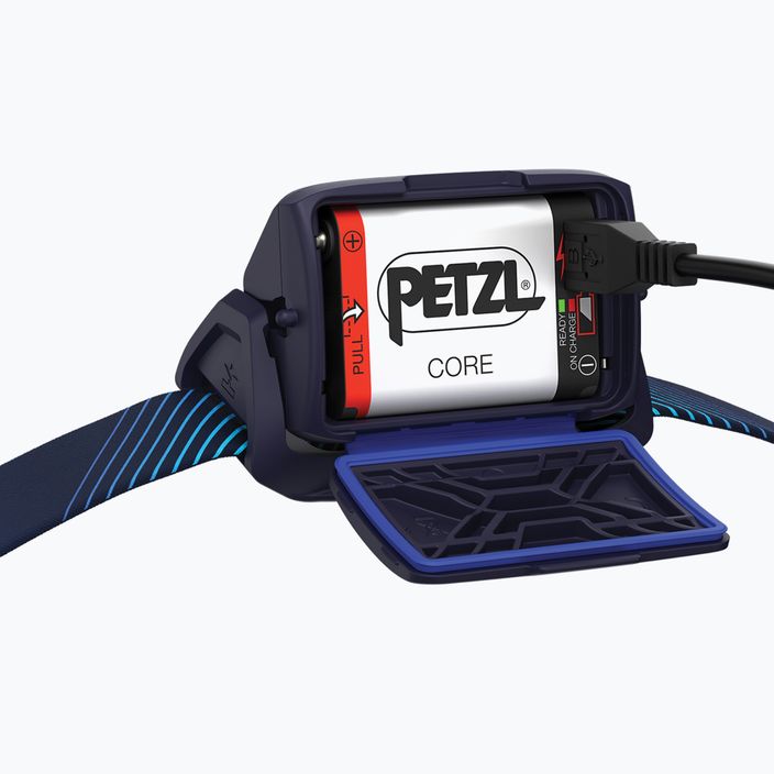 Petzl Actik Core Kopftaschenlampe blau E065AA01 5