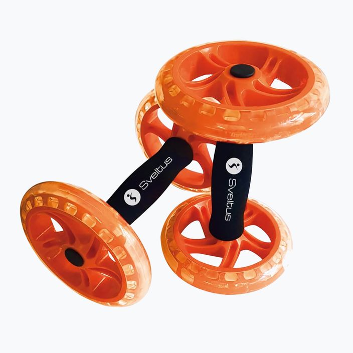 Sveltus Doppel-AB-Trainingsräder (2 Stück) orange 2607