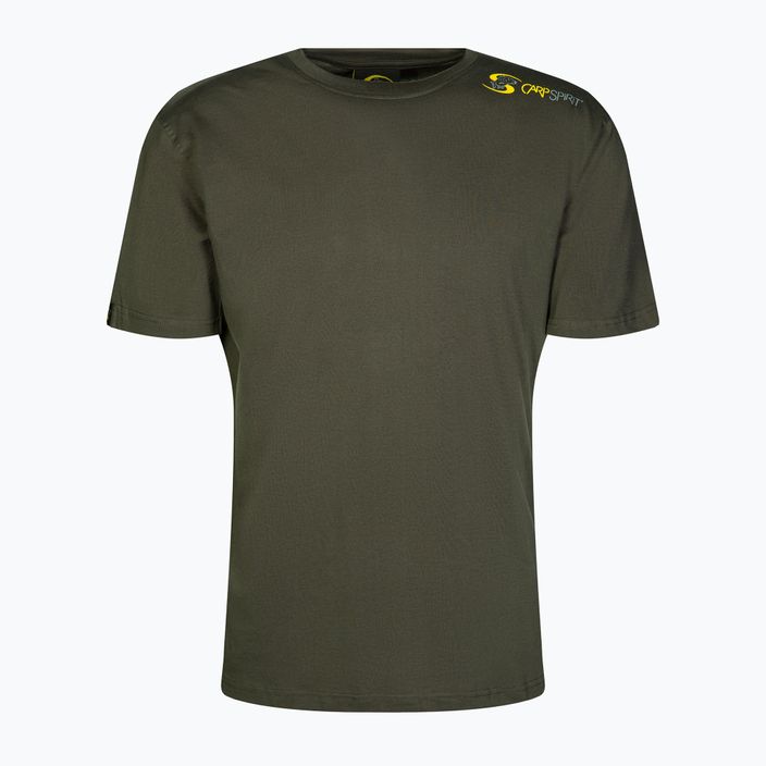Herren Angeln T-shirt Carp Spirit Tshirt CS grün ACS680072