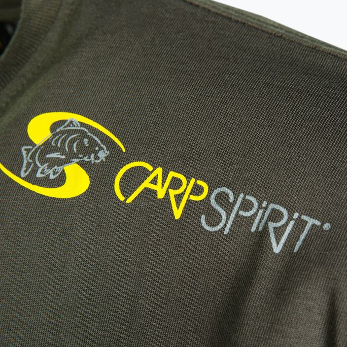 Herren Angeln T-shirt Carp Spirit Tshirt CS grün ACS680072 3