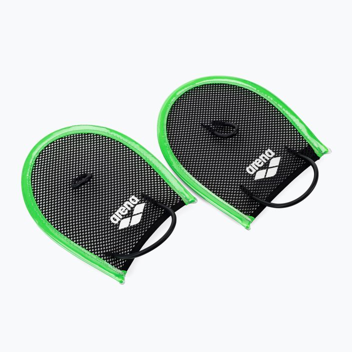 Arena Flex Swim Paddles schwarz und grün 1E554/65