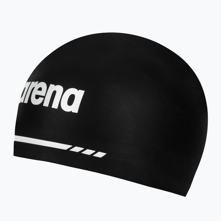 Arena 3D Soft Badekappe schwarz 000400/501 2