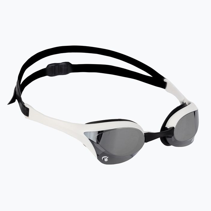 Schwimmbrille arena Cobra Ultra Swipe Mrirror silver/white