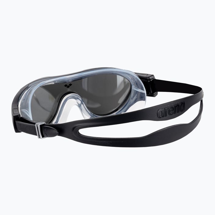 Schwimmmaske Taucherbrille arena The One Mask Mirror silver/black/black 4