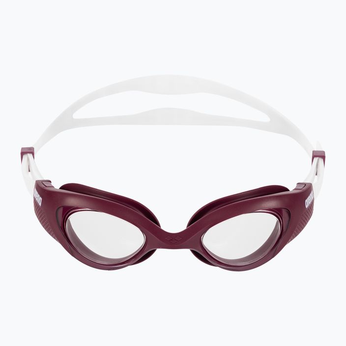 Schwimmbrille Damen arena The One Woman clear/red wine/white 2