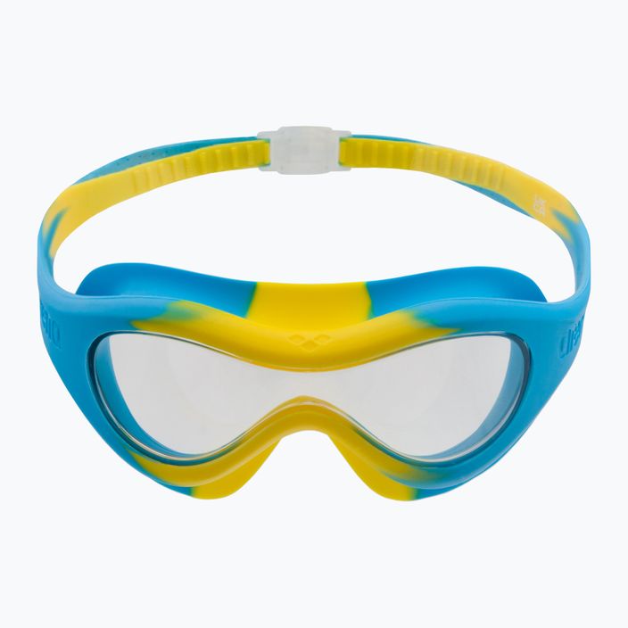 Arena Kinderschwimmmaske Spider Mask blau und gelb 004287 2