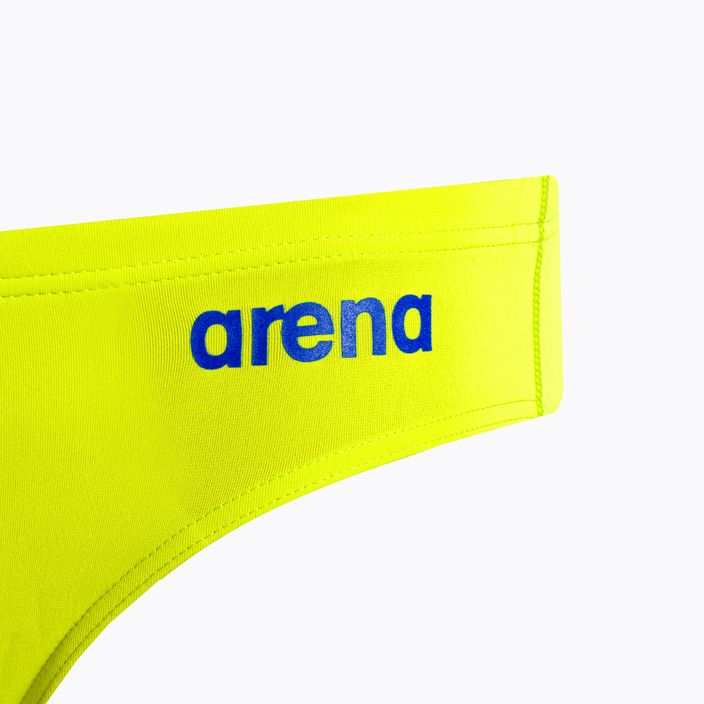 Herren Badehose arena Team Swim Briefs Solid gelb-blau 4773/68 3