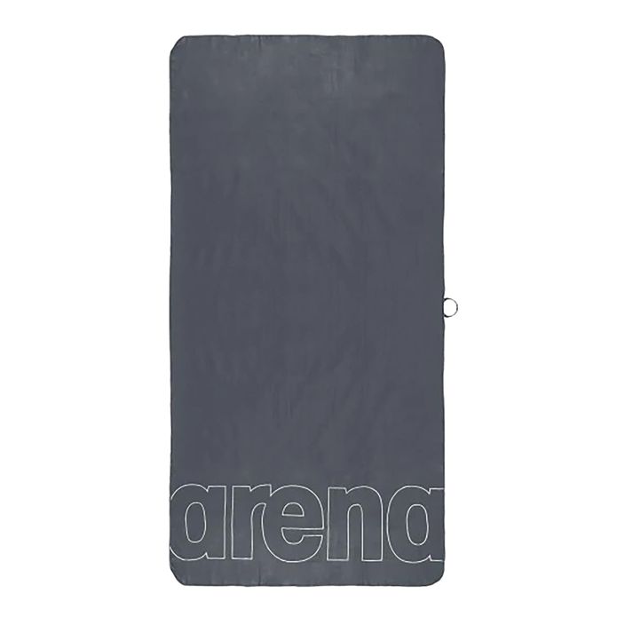 Arena Smart Plus Gym Handtuch grau/weiß 2