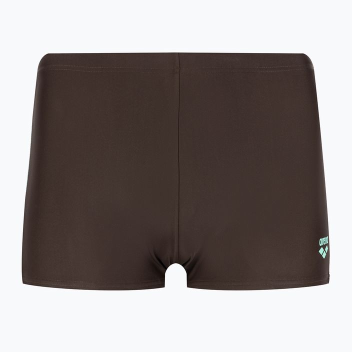 Arena Icons Swim Short Solid sepia/water Boxershorts