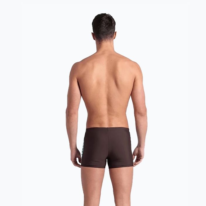 Arena Icons Swim Short Solid sepia/water Boxershorts 6