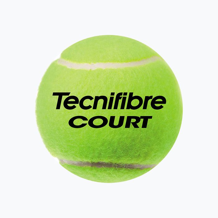 Tennisbälle Tecnifibre Court 4 x 36 dosen gelb 6COUR364N 2