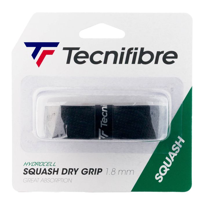 Tecnifibre Square Dry Grip Squashschlägerhülle schwarz 51SQGRIPBK 2