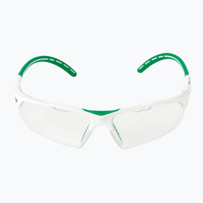 Tecnifibre Squash-Schutzbrille weiß und grün 54SQGLWH21 3