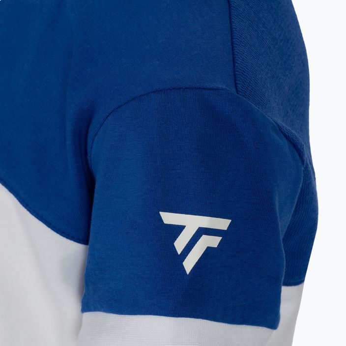Tecnifibre Stretch weiß und blau Kinder-Tennisshirt 22LAF1 F1 4