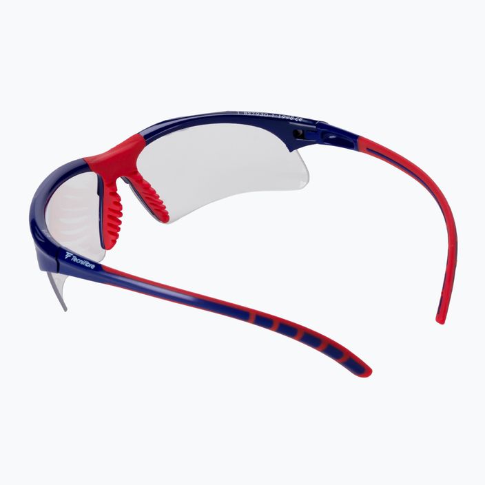 Tecnifibre Squash-Schutzbrille blau/rot 54SQGLRE21 2