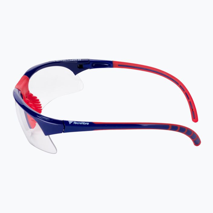 Tecnifibre Squash-Schutzbrille blau/rot 54SQGLRE21 4