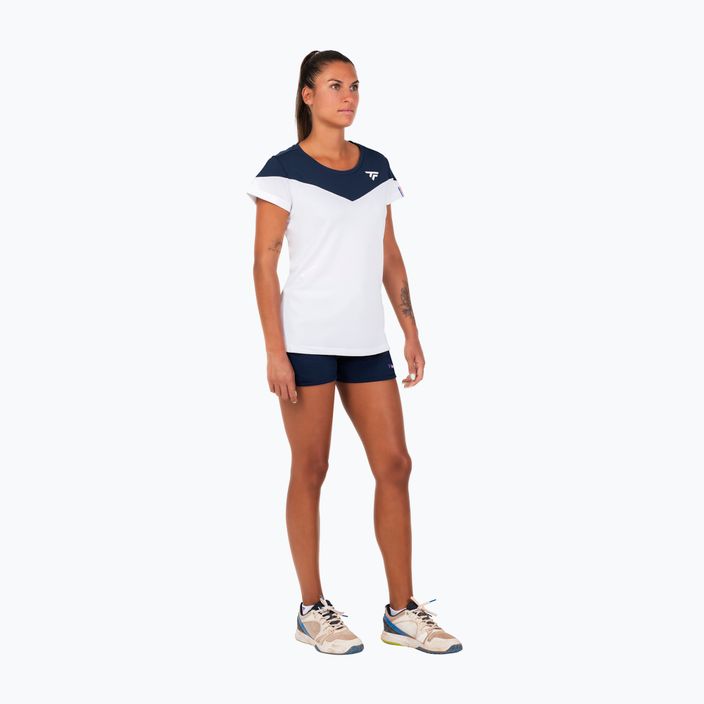 Damen-Tennisshirt Tecnifibre Perf weiß 22WPERTEE 3