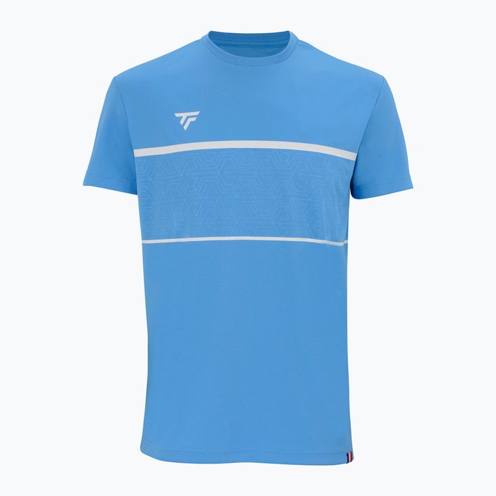 Herren Tennishemd Tecnifibre Team Tech Tee blau 22TETEAZ35 2