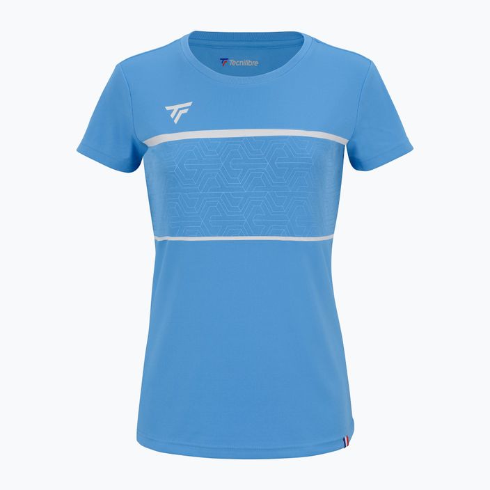 Damen-Tennisshirt Tecnifibre Team Tech Tee Azur 2