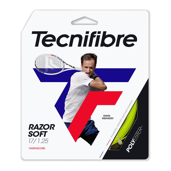 Tecnifibre Razor Soft anthrazit Tennissaite 2