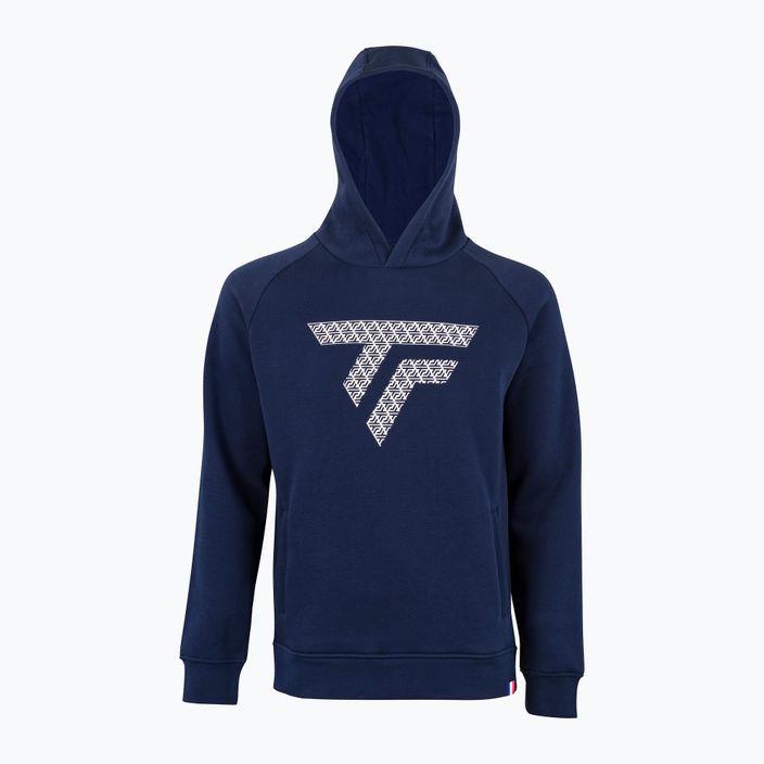 Tecnifibre Fleece-Kapuzenpullover marine