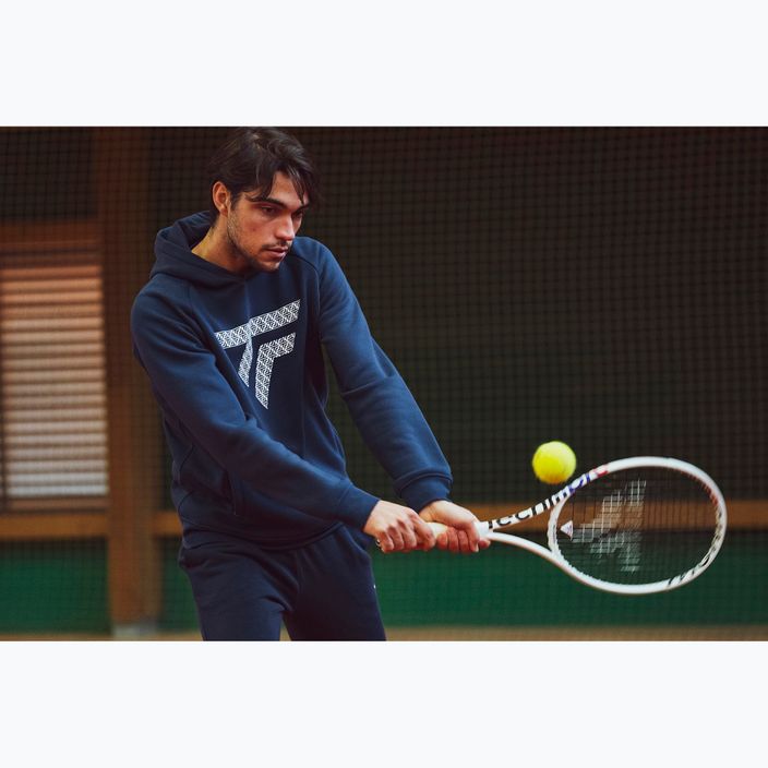 Tecnifibre Fleece-Kapuzenpullover marine 6