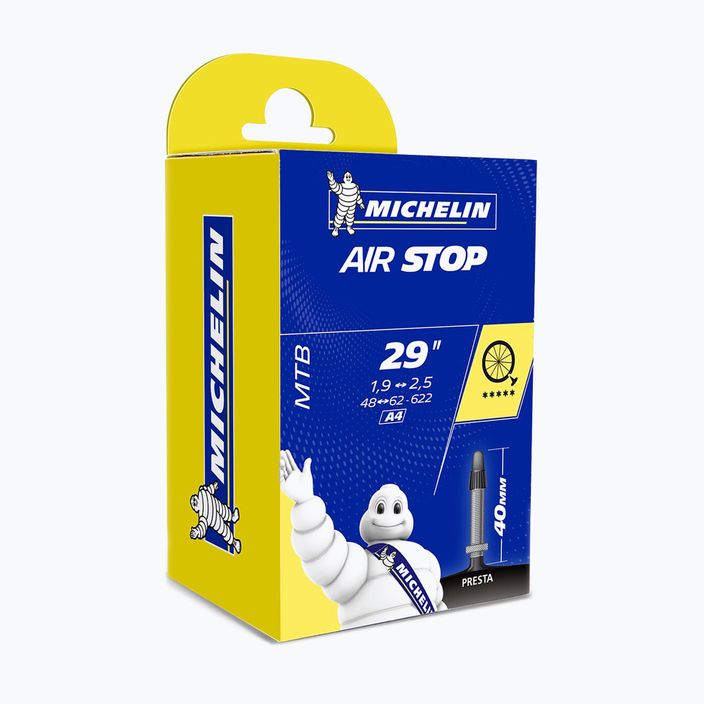Michelin Air Stop Gal-Fv 40mm Fahrradschlauch 102185 schwarz 00082284 3