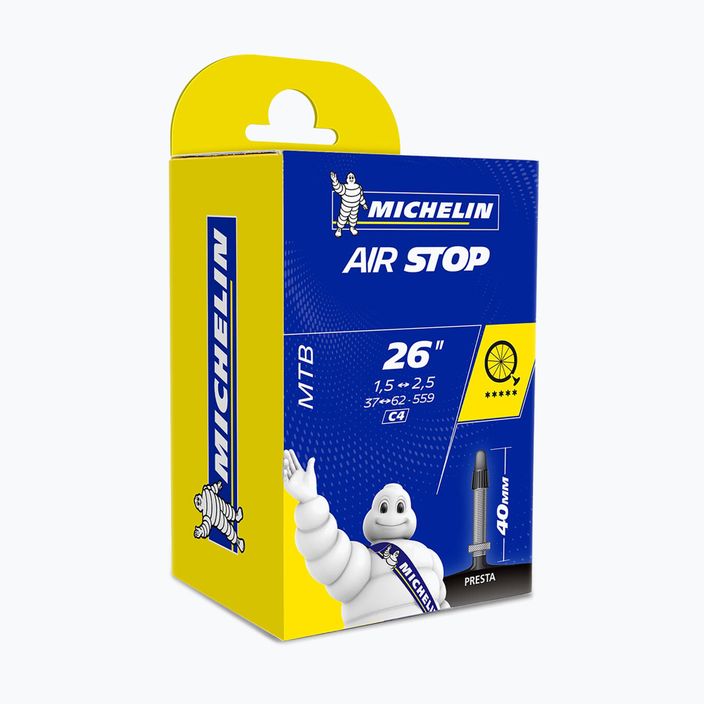Michelin Air Stop Gal-Fv 40mm Fahrradschlauch 215887 schwarz 00082290 3