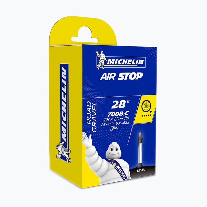 Michelin Air Stop Gal-Fv 40mm Fahrradschlauch 317049 schwarz 00082280 3