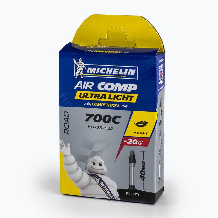 Michelin Air Comp Ultralight Gal-FV Fahrradschlauch 916182 schwarz 00082265 2