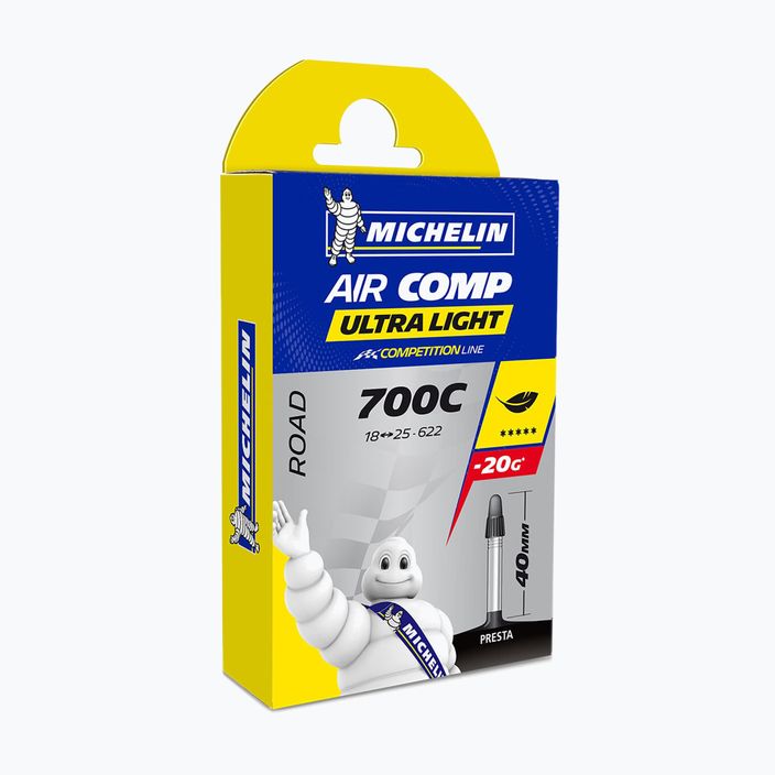 Michelin Air Comp Ultralight Gal-FV Fahrradschlauch 916182 schwarz 00082265 3