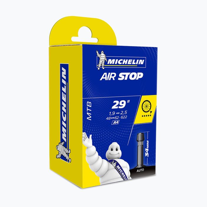 Michelin Air Stop Auto-Sv Fahrradschlauch 947164 schwarz 00082283 3