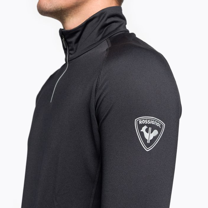 Thermo-Sweatshirt für Männer Rossignol Classique 1/2 Zip black 5