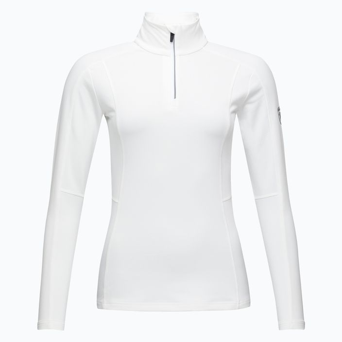 Damen-Ski-Sweatshirt Rossignol W Classique 1/2 Zip white