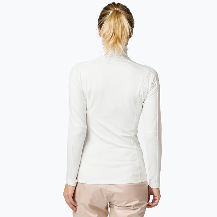 Damen-Ski-Sweatshirt Rossignol W Classique 1/2 Zip white 3