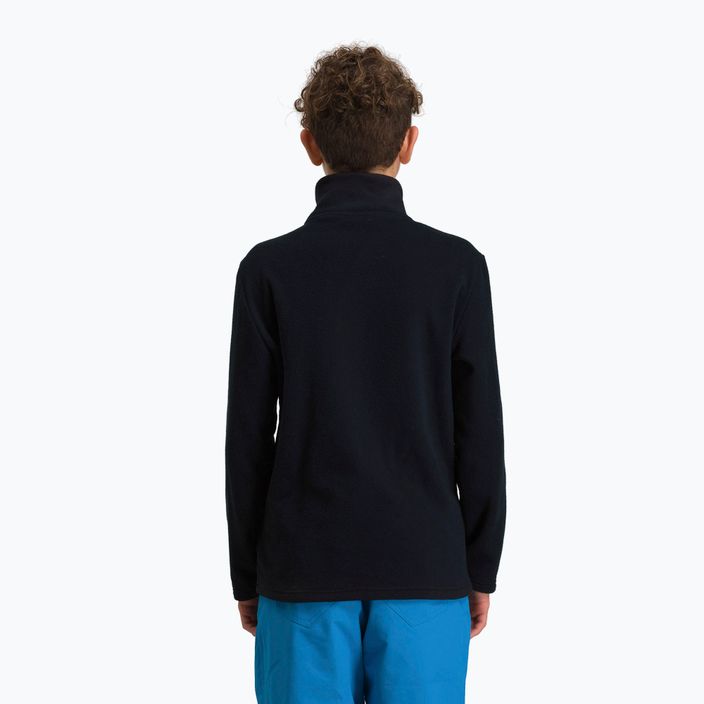 Kinder-Ski-Sweatshirt Rossignol 1/2 Zip Fleece black 2