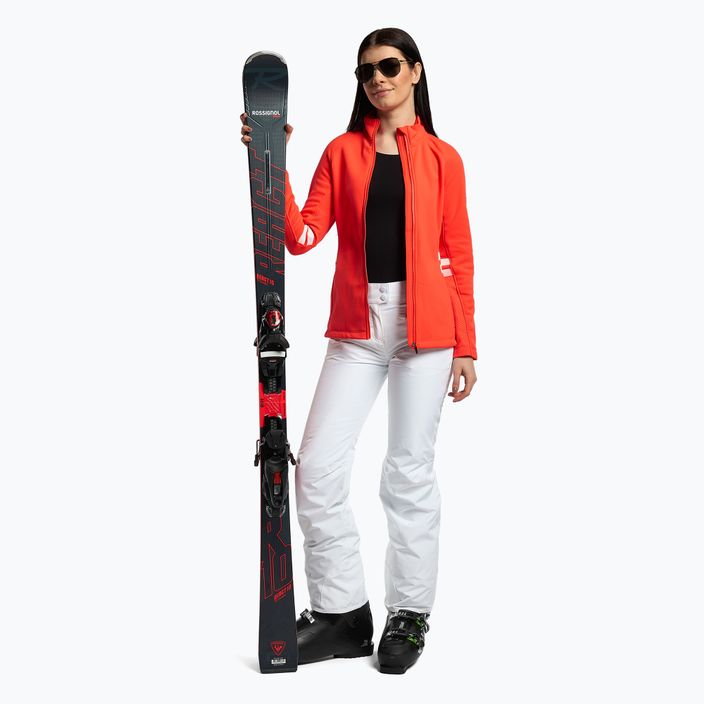 Skihose für Frauen Rossignol Classique white 2