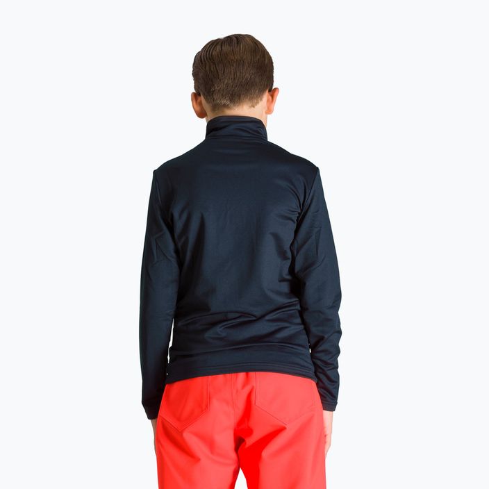 Rossignol Boy 1/2 Zip Warm Stretch Kinder Skisweatshirt schwarz 2