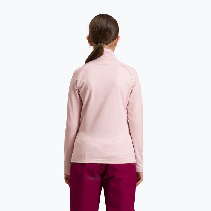 Rossignol Mädchen Warm Stretch Pulver rosa Kinder-Ski-Sweatshirt 2