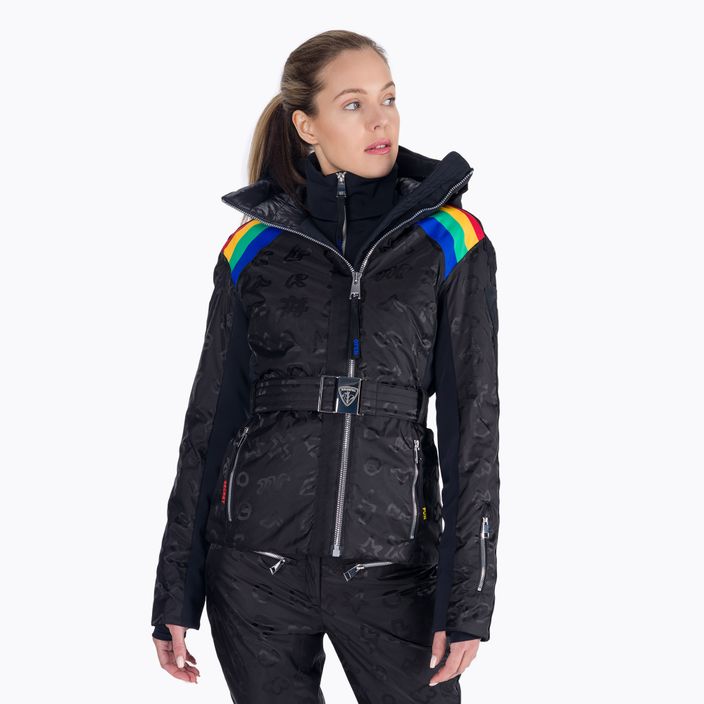 Skijacke für Frauen Rossignol W Rainbow black