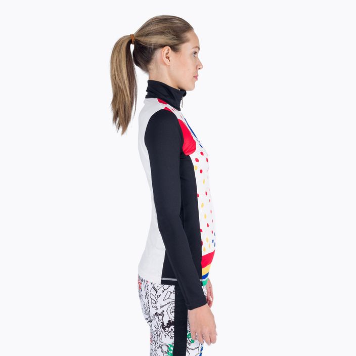 Damen-Ski-Sweatshirt Rossignol W Bessi rainbow 3