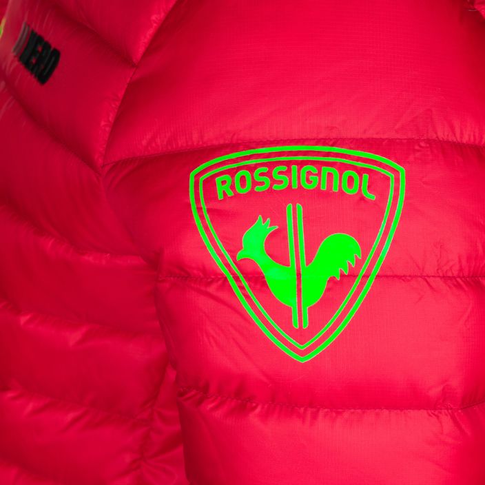 Herren-Skijacke Rossignol Verglas Hero Hood neon red 16