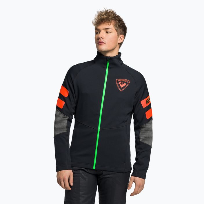 Herren-Ski-Sweatshirt Rossignol Hero Clim black
