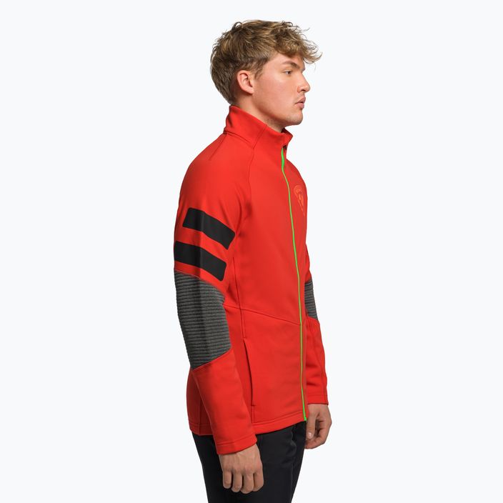 Herren-Ski-Sweatshirt Rossignol Hero Clim red 3