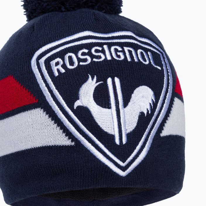 Wintermütze für Kinder Rossignol L3 Rooster navy 3