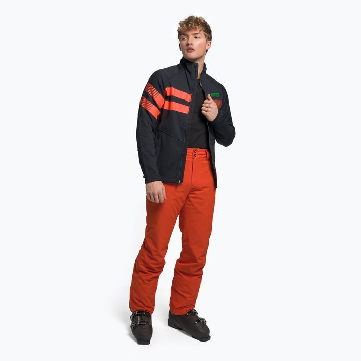 Herren-Ski-Sweatshirt Rossignol Hero Clim black/red 2