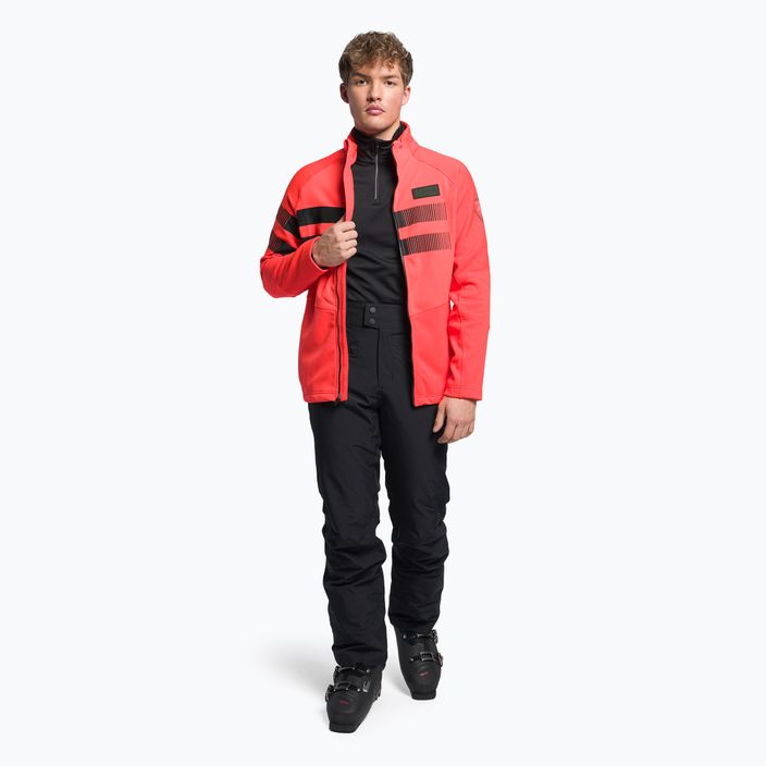Herren-Ski-Sweatshirt Rossignol Hero Clim red/black 2