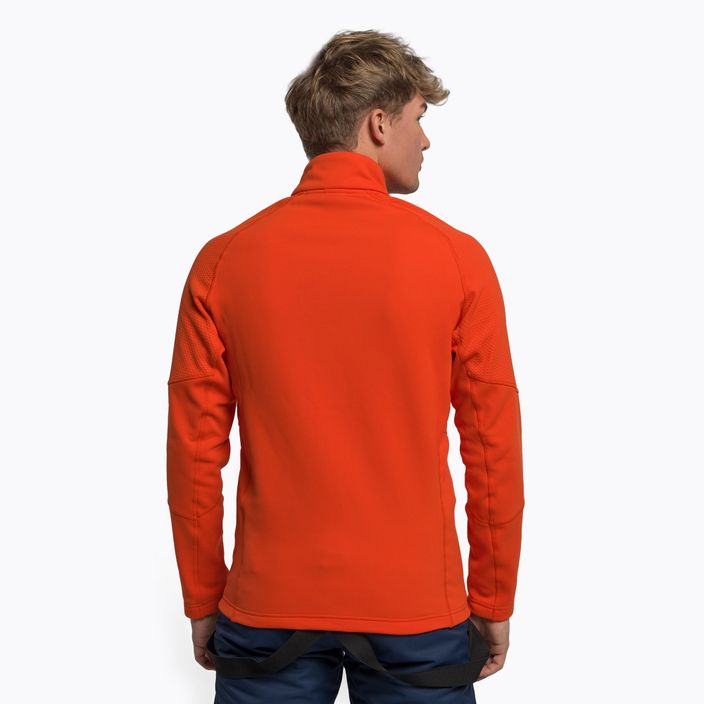 Herren-Ski-Sweatshirt Rossignol Classique Clim orange 4