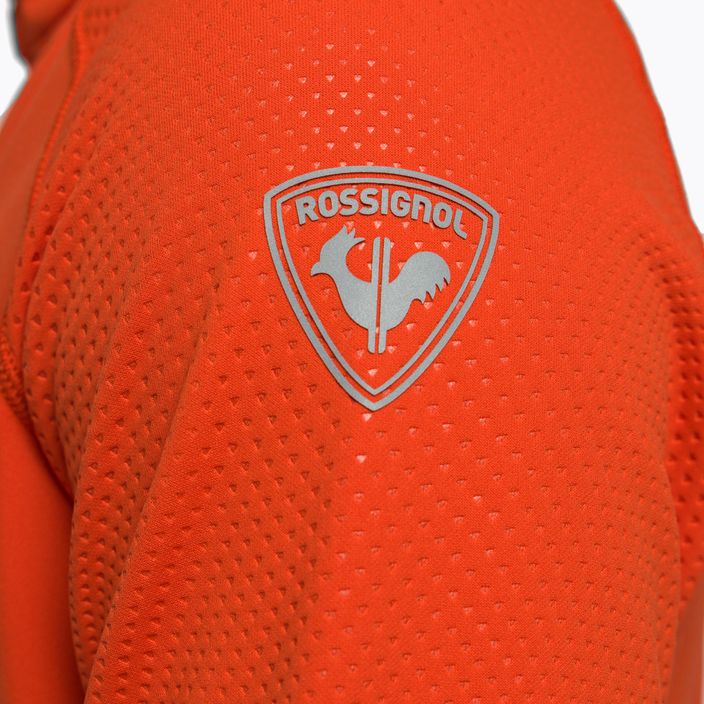 Herren-Ski-Sweatshirt Rossignol Classique Clim orange 5